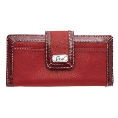 Fossil Patent-Trim Tab Wallet