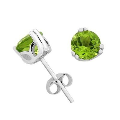 Sterling Silver Peridot, Garnet, Amethyst, Blue Topaz 